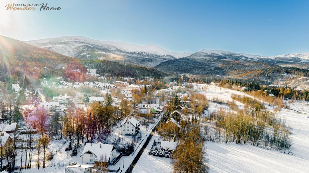 Wonder Home - Apartament Z Garazem, Ogrodkiem, Miejscem Na Grilla I Widokiem Na Karkonosze 卡尔帕奇 外观 照片